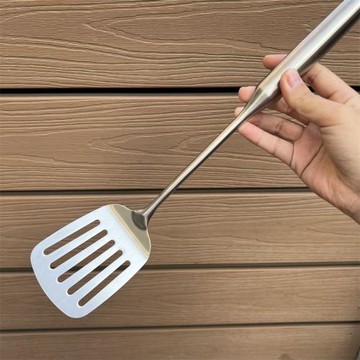 304不銹鋼漏鏟炒鏟煎鏟家用鏟子平底鍋平鏟鍋鏟煎蛋煎餅長柄