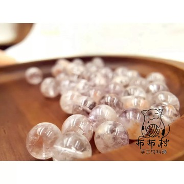 紫水晶 串珠 散珠 穿搭手鍊配件 文藝飾品配件 文玩小物 E13