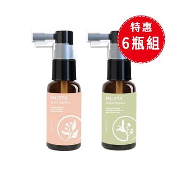 【MUTTA 沐塔】微光森林 奇蹟煥活蘊髮精粹/海棠初綻 逆齡重生蘊髮精粹 50ml 任選 【6罐入】