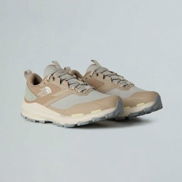 The North Face 北臉 登山鞋 女鞋 運動鞋 防潑水 透氣 W VECTIV FASTPACK LITE 灰卡其 NF0A8AFCF6I