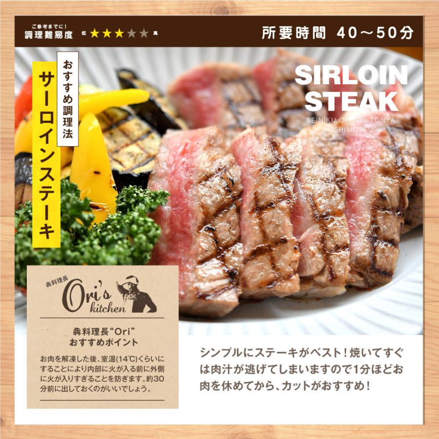 BBQ 食材 牛肉 肉 A5 黒毛和牛 サーロインステーキ 720g