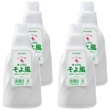 MIYOSHI 本體 微風花香 玉之肌 無添加洗衣精  1.1L  4瓶