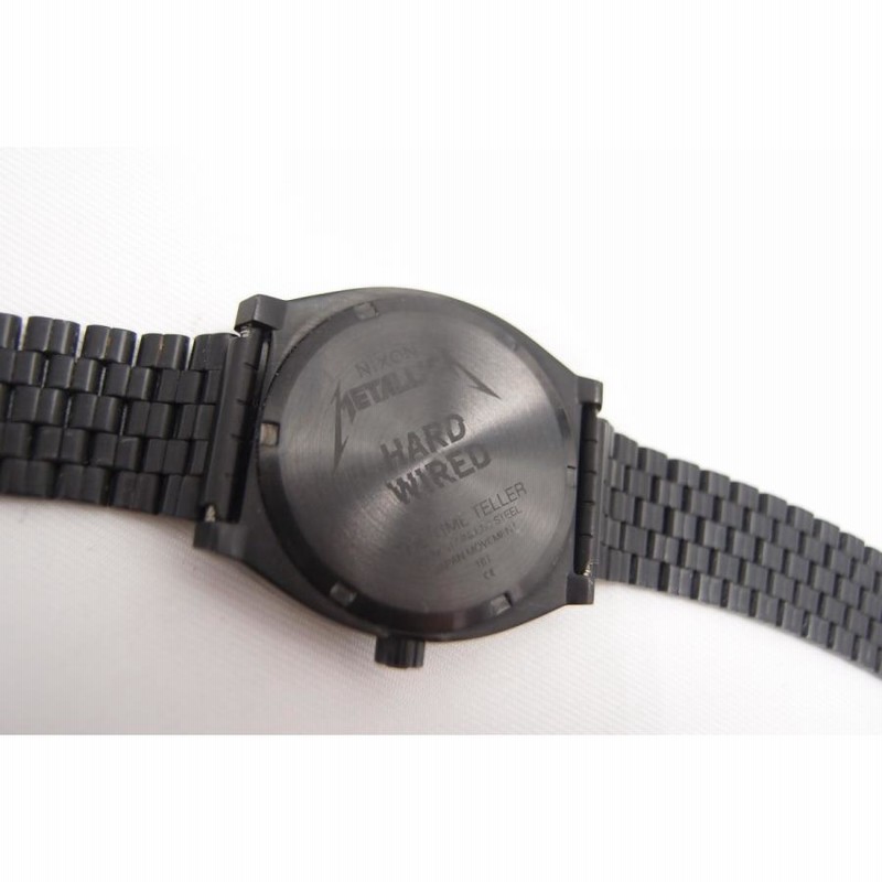 NIXON ニクソン METALLICA メタリカ タイムテラー 腕時計 中古