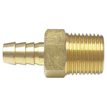 新多多小舖 瓦斯轉接頭 4分外牙+3分插心 2個一組 瓦斯管線轉接  1組  黃銅