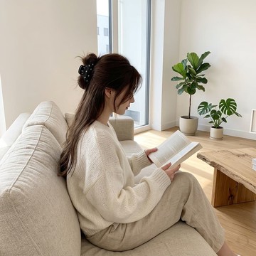 【梨花HaNA】  韓系慵懶氛圍一秒到位 三十秒完成韓系造型 碎鑽丸子頭假髮抓夾 許妍同款