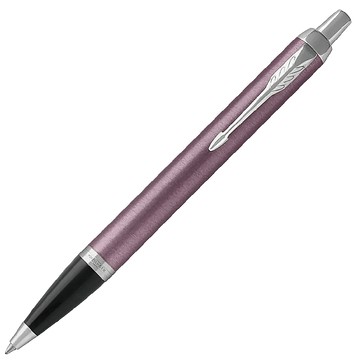 PARKER 新IM 藕芋紫白夾原子筆 免費刻字原廠正貨