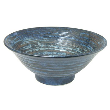 [豐名日本餐具] 5.8麵井 藍寶漩 / H20-58NW