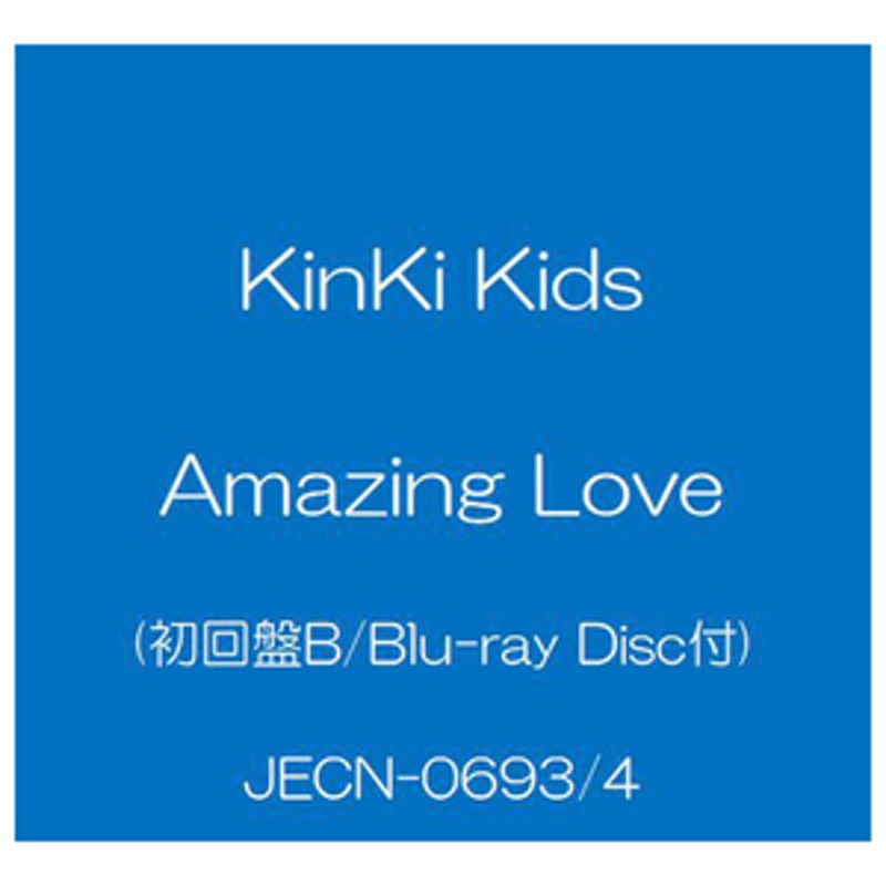 ソニーミュージック KinKi Kids / Amazing Love[初回盤B/Blu-ray Disc