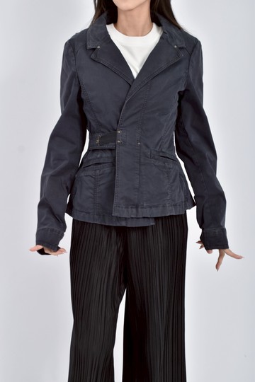 (M) diesel棉質長袖藍色外套