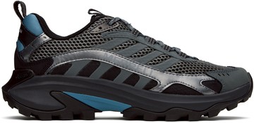 Merrell 1trl 灰色 & 黑色 Moab Speed 2 Vent 2K SE 运动鞋