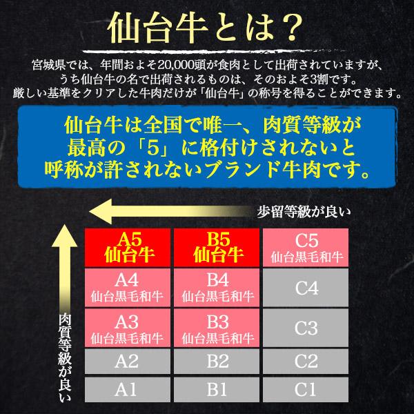 ステーキ肉 ギフト A5ランク仙台牛 食べ比べ 3点セット 計480g シャトーブリアン ヒレ サーロイン 最高級 国産黒毛和牛 牛肉 お歳暮 お中元