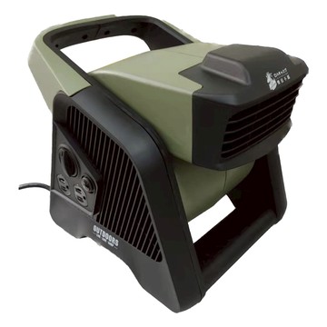 樂活不露多功能渦輪扇 軍綠色 TF-02G