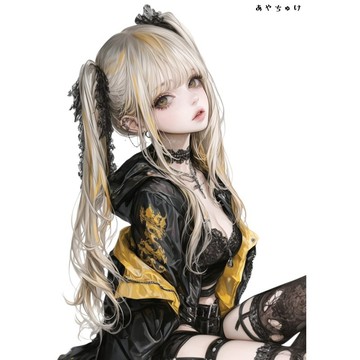 【2 月新品 2】07-092-0129 人物貼紙 黃色黑色