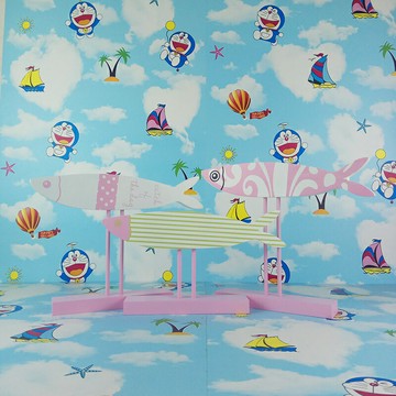 家居飾品小魚擺件客廳桌面樣板房裝飾歐式創意軟裝擺臺木制小擺設