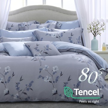 雙人薄被套/兩用被套/ 天絲400織/ 天絲 萊賽爾 / 依然 [鴻宇] 台灣製 - T20161