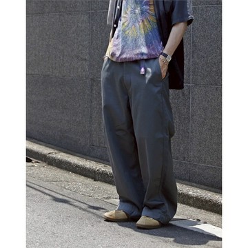 AirRoom正品 2025AW THE NORTH FACE LABEL 紫標 Chino Wide 直筒 寬鬆 長褲