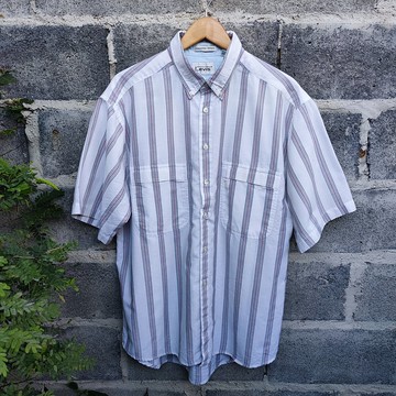 Levi's Laundered Oxford 條紋圖案復古襯衫