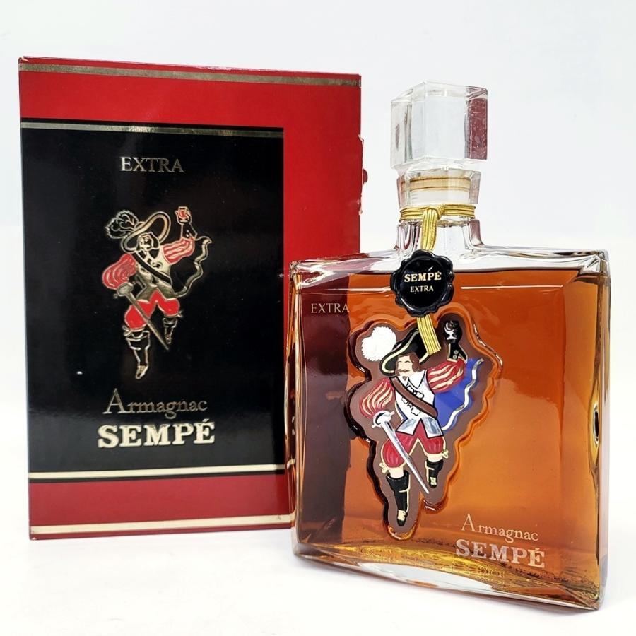 Armagnac SEMPE EXTRA ブランデー 未開栓 750m 40% - ブランデー