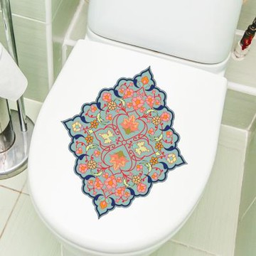 【MR.ZAKKA】創意萬用裝飾貼紙-民族風風格 經典復古圖騰 K款 居家布置 DIY可移式壁貼 無痕壁貼 牆貼