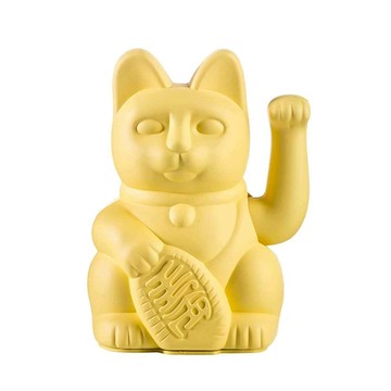 【預購】【DONKEY PRODUCTS】幸運繽紛招財貓 - 招財貓_黃色 15 cm (經典款)