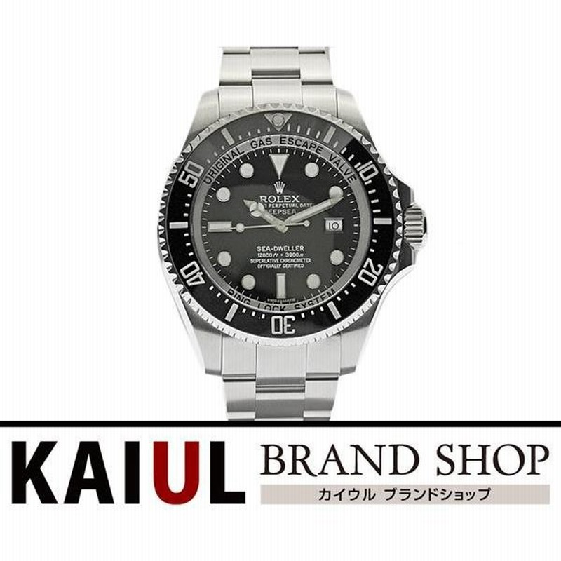ロレックス シードゥエラー ディープシー G番 Ss ブラック Saランク 通販 Lineポイント最大0 5 Get Lineショッピング