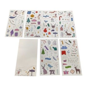 和紙裝飾貼紙 Set  年的情懷  1包