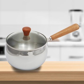 A-OK 316不鏽鋼藍寶石片手鍋-18cm-1支