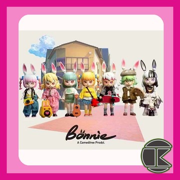 【愛蛋客】4月預購 盒玩 BJD盲盒Bonnie兔街頭出游盲盒 潮玩 玩具 收藏 娛樂 一中盒6入