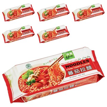 承昌食品 蕃茄拉麵 純素  420g  6包