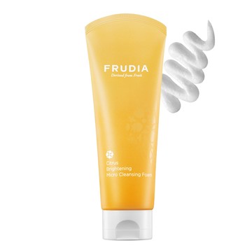 FRUDIA柑橘明亮煥白柔膚洗面乳145ml
