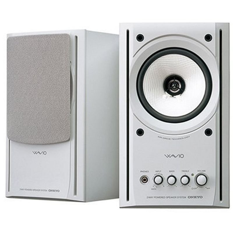 ONKYO WAVIO 77monitor アンプ内蔵スピーカー 15W+15W GX-77M(W