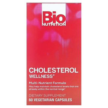 Bio Nutrition, 膽甾醇健康，60 粒素食膠囊
