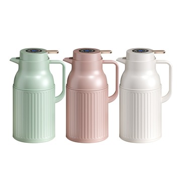 TLYS-J 智能數顯玻璃內膽保溫壺 1500ML 家用暖水瓶 密封防漏熱水壺 保溫瓶（開學季）