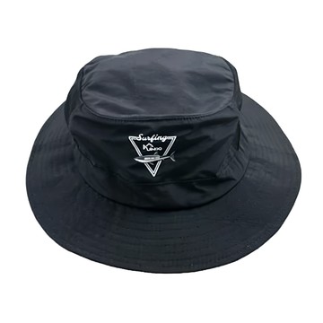 JiNDO 速乾衝浪帽 漁夫帽 奔尼帽 - 成人尺寸  55~60cm  黑色