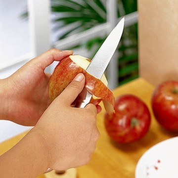 日本下村工業 日本製 職人專用一體成型不鏽鋼水果刀 12.5cm