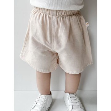 兒童夏天短褲男女小童運動寬松中褲0-1-3歲褲子寶寶純棉薄款夏裝