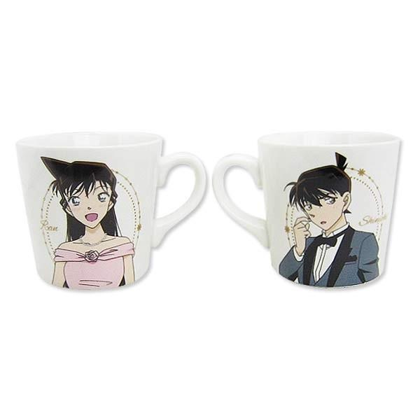 名探偵コナン ペアマグ (マグカップ) 2個セット (新一・蘭