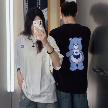 CARE BEARS x ADIDAS ORIGINALS 臭臉熊 短袖 上衣 彩虹熊 聯名款 GRUMPY BEAR IA4538//IA4539