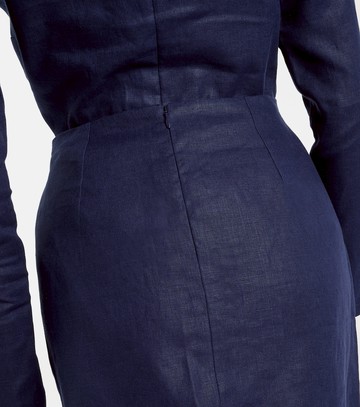 Faithfull Jane linen miniskirt