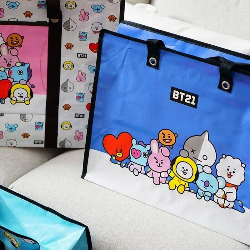 Bt21公式グッズ バンタン Bts ターポリンバック 選べる2つセット 防弾少年団 韓国文房具 韓国雑貨 通販 Lineポイント最大0 5 Get Lineショッピング