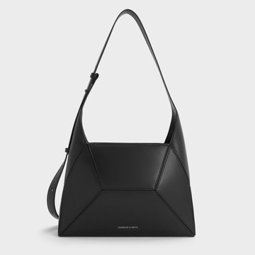 Nasrin 拼接肩背包