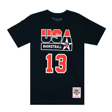 M&N 92 Dream Team 球員號碼短T #13 Chris Mullin