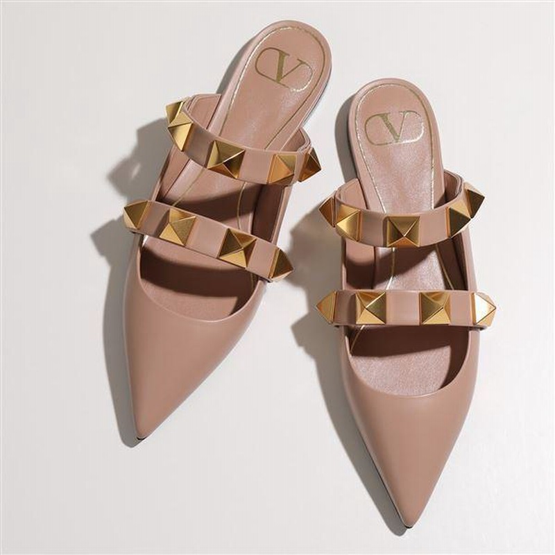 ヴァレンティノVALENTINO ローマンスタッズミュール