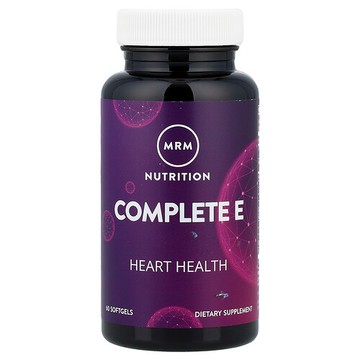 MRM Nutrition, 完全維生素 E，60 粒軟凝膠