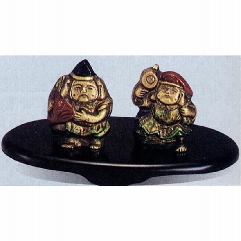 福の神のブロンズ像 約30cm