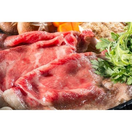 ふるさと納税 AE190長崎和牛「霜降りもも肉」スライス 800g 長崎県島原市