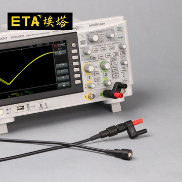 安全型BNC轉接器萬用表配件公母4mm香蕉插頭轉Q9接口示波器轉換頭