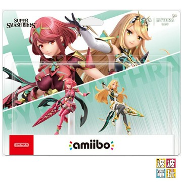 任天堂 Switch Amiibo 日版 PYRA&MYTHRA 大亂鬥系列 異度神劍 光焰【波波電玩】