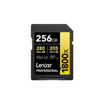 Lexar Professional 1800x UHS-II U3 256G 記憶卡
