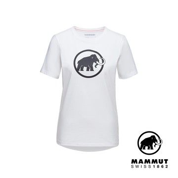 【Mammut 長毛象】Mammut Core T-Shirt Women Classic 機能短袖T恤 女款 白色 #1017-04071